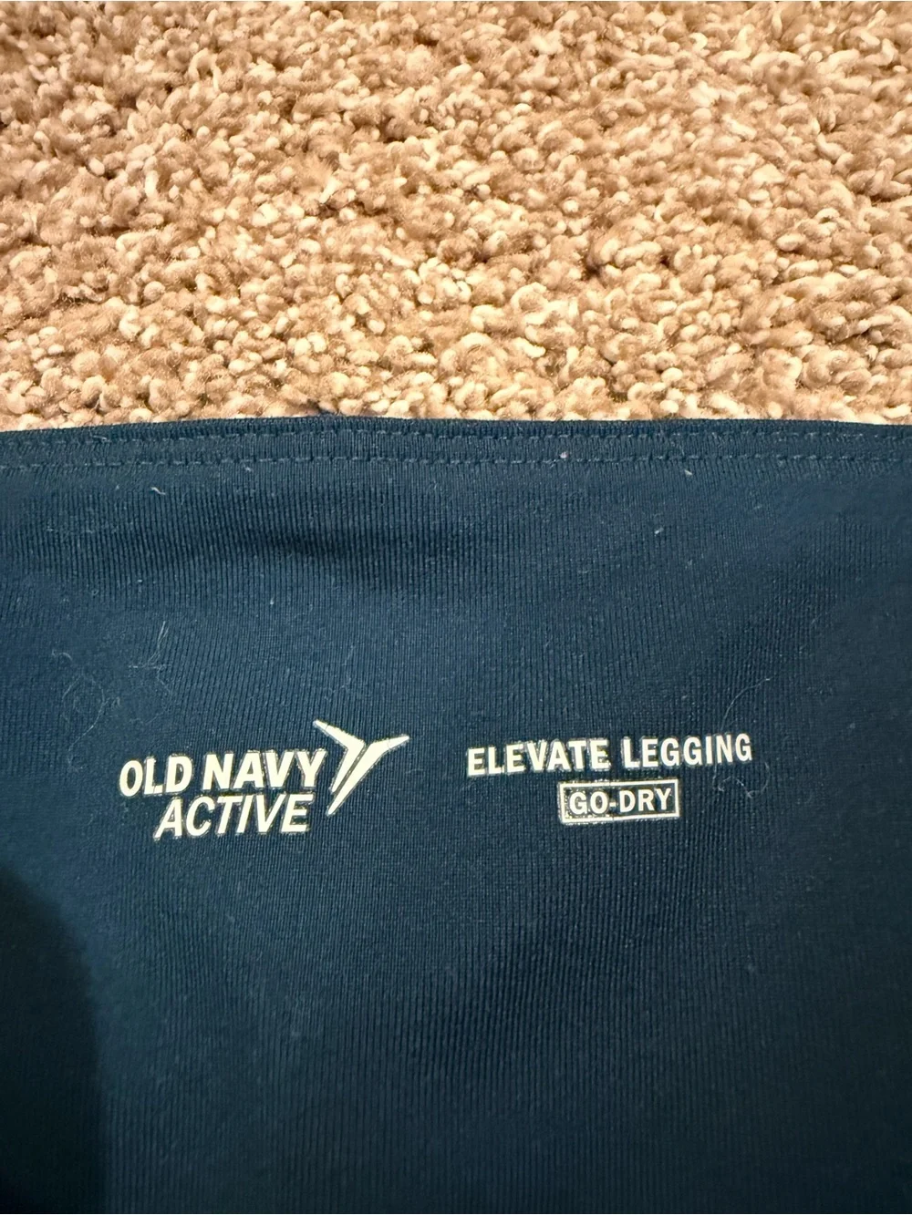 Old Navy Dark Blue Girls' Active Leggings